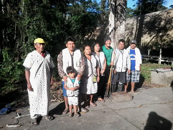 De paseo por la comunidad YINE en territorio PIRO CC.NN. Diamante